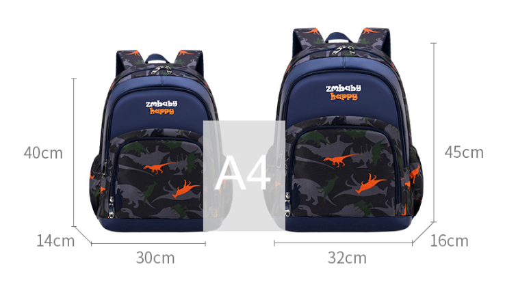 حجم أزياء أطفال حقيبة الظهر للمدرسة