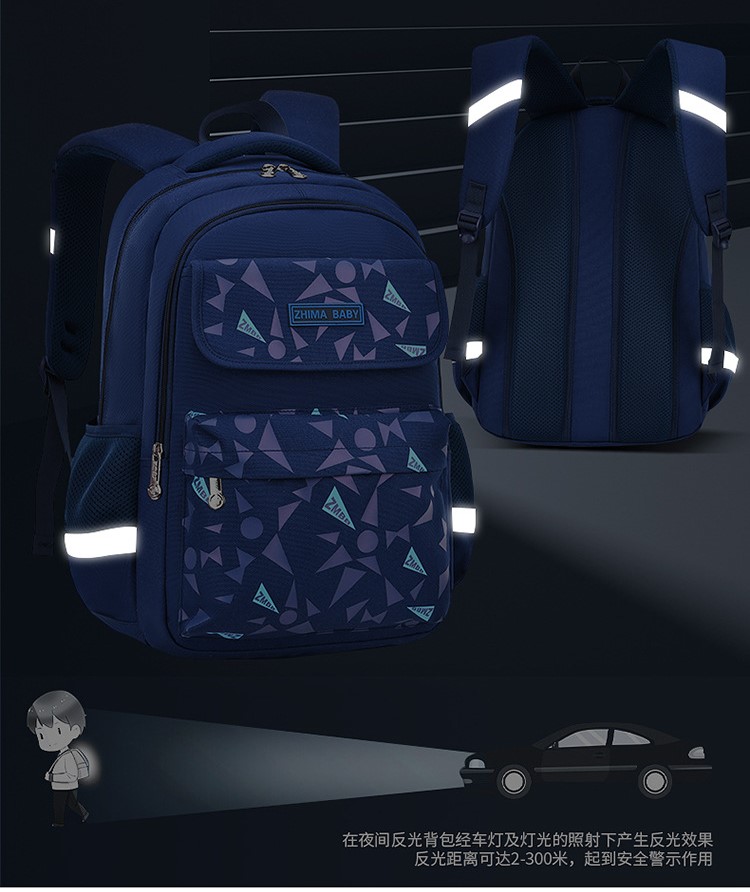 جديد sstyle الأطفال حقيبة حقيبة مدرسية للطلاب مع حزام عاكس