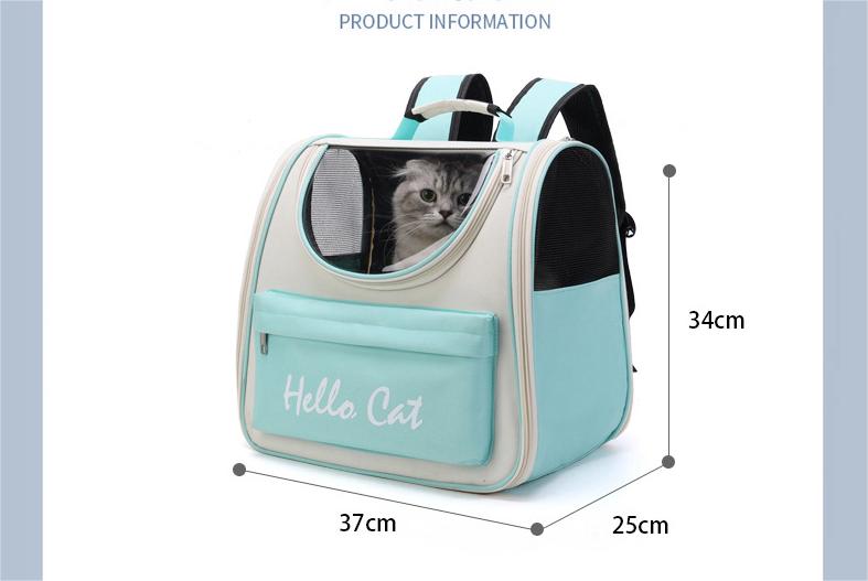 حقيبة الظهر الناقلة الحيوانات الأليفة