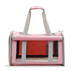 شعار مخصص حقيبة حامل حيوان أليف محمولة للسفر الكلب Cat Pet Bag Bag Pet Cage