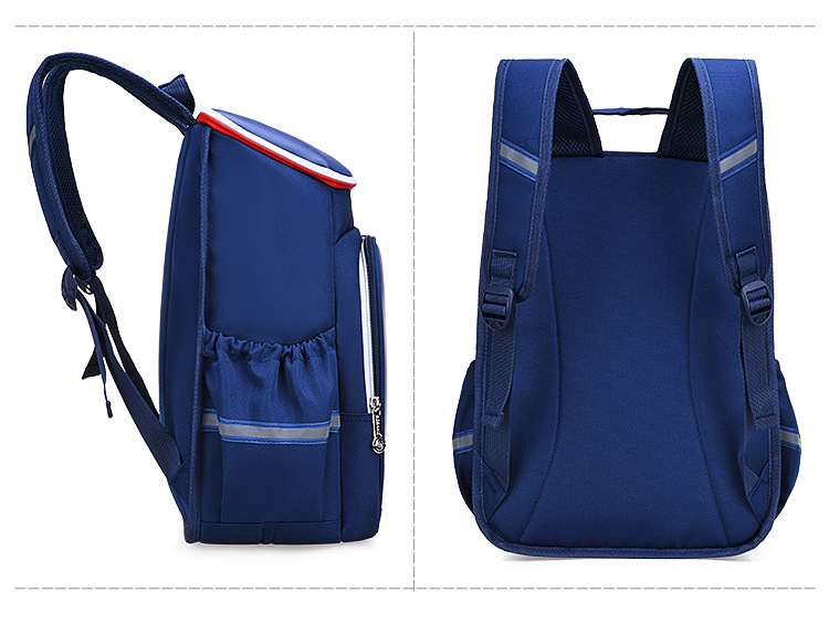 حقيبة مدرسية تلميذ زرقاء للأطفال