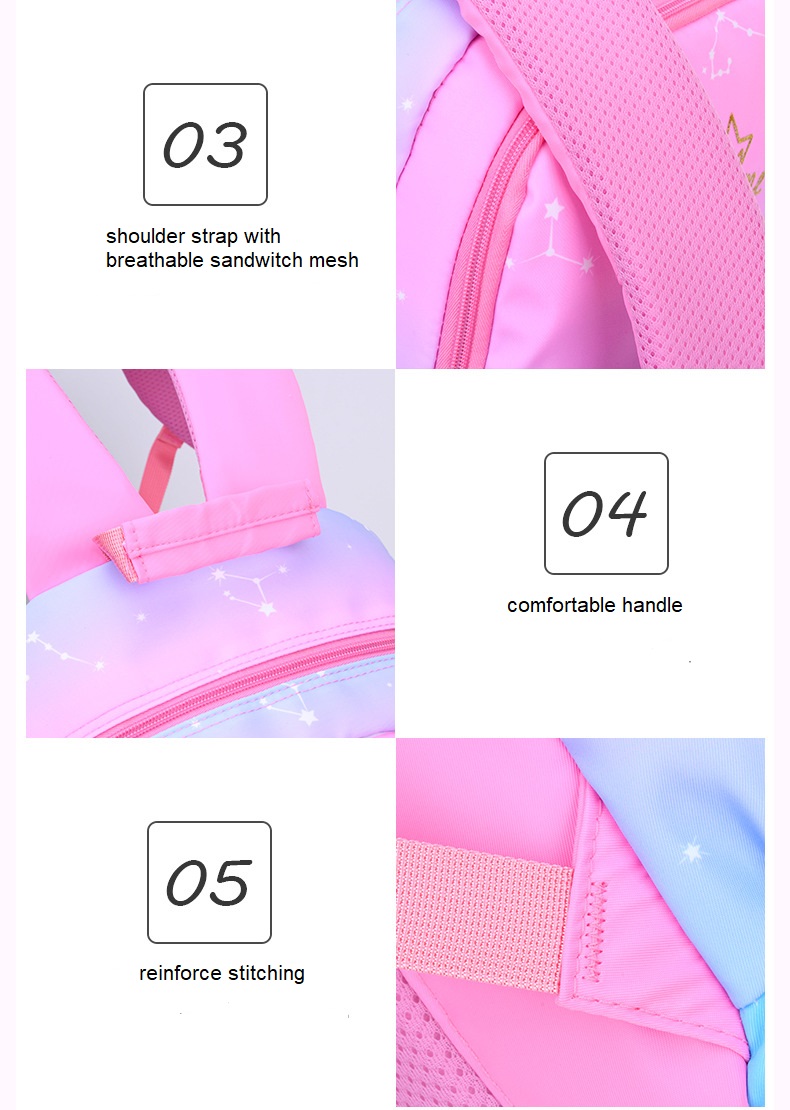 تفاصيل حقيبة دراسات عليا حقيبة ظهر مدرسية للفتيات