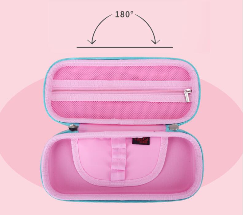 افتتاح 3D حالة مقلمة الكرتون للأطفال