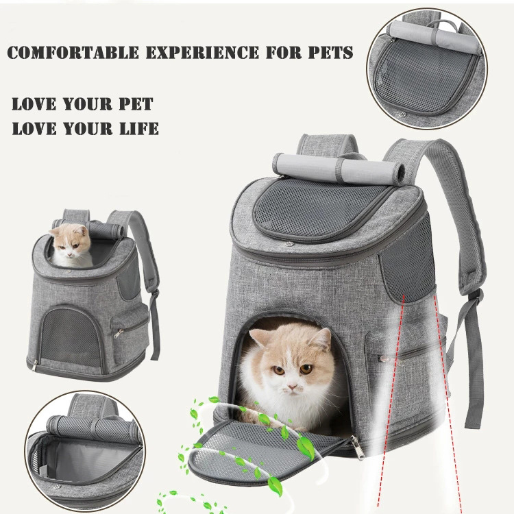تخصيص مصنع حقيبة حقيبة ظهر للحاملات الحيوانات الأليفة المحمولة للكلاب Cat Pet Bag Bag Pet Cage