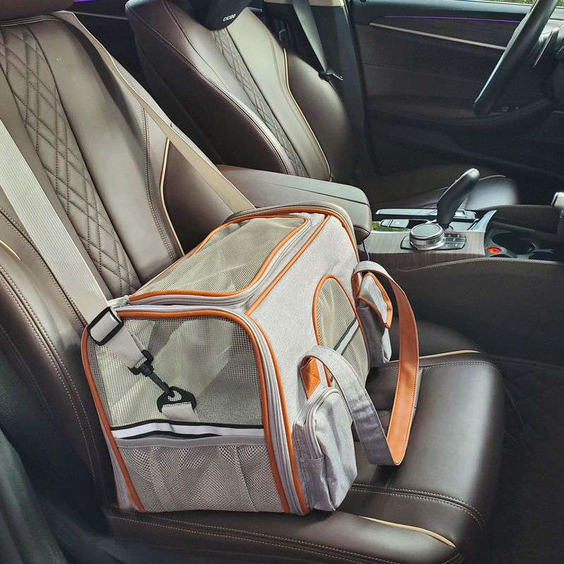 حقيبة حمل الحيوانات الأليفة المحمولة